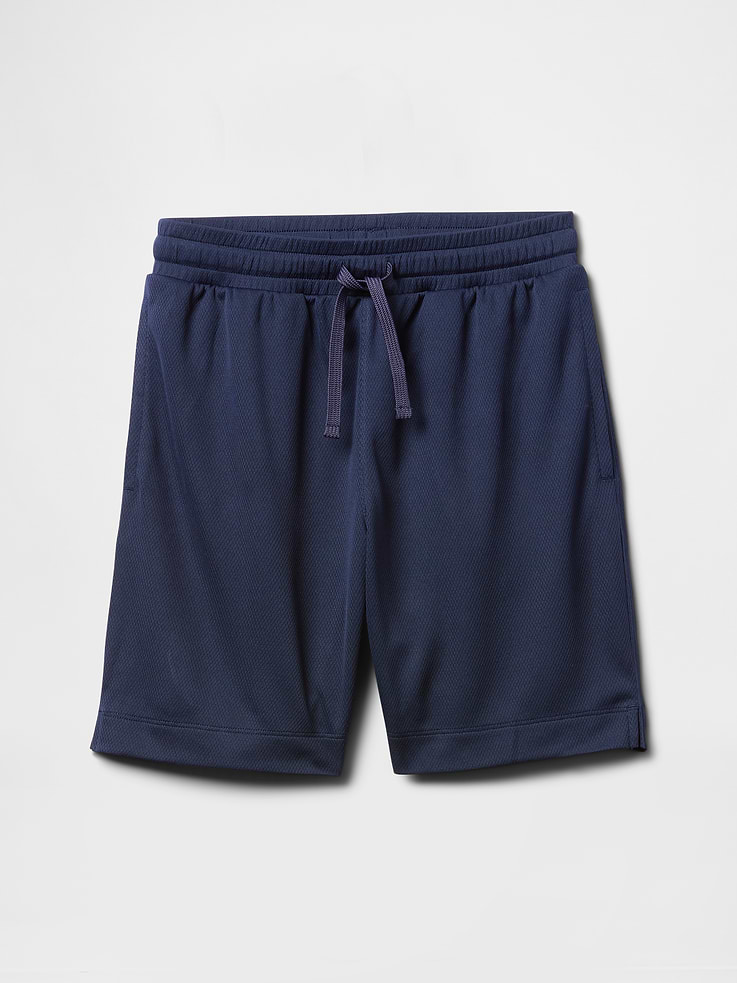 Image number 2 showing, Kids GapFit 6" Recycled Mesh Easy Shorts