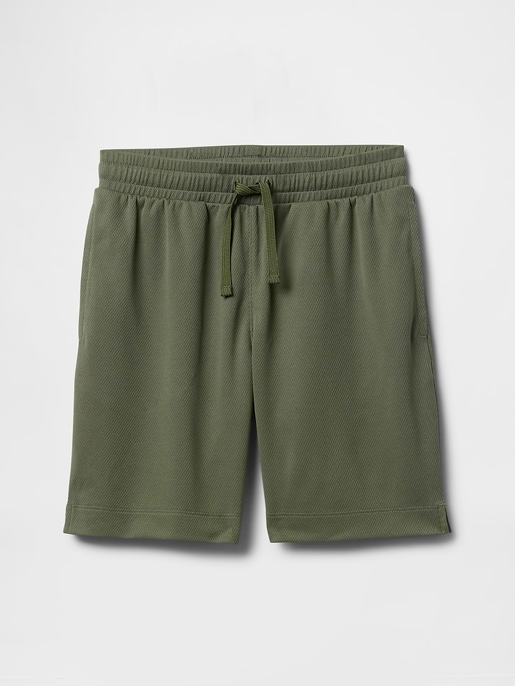 Image number 2 showing, Kids GapFit 6" Recycled Mesh Easy Shorts