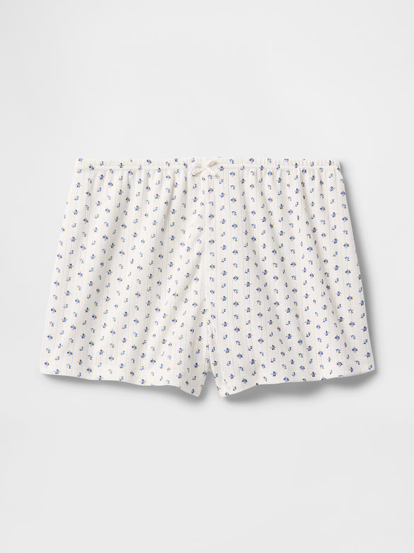 Pointelle PJ Shorts
