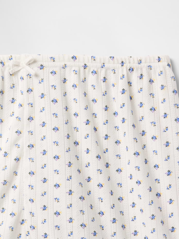 Image number 2 showing, Pointelle PJ Shorts