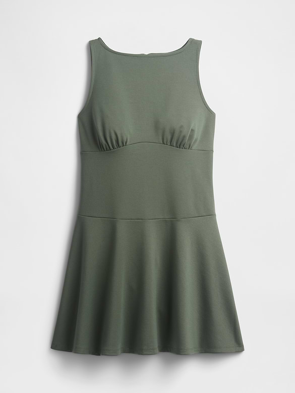 Boatneck Mini Dress