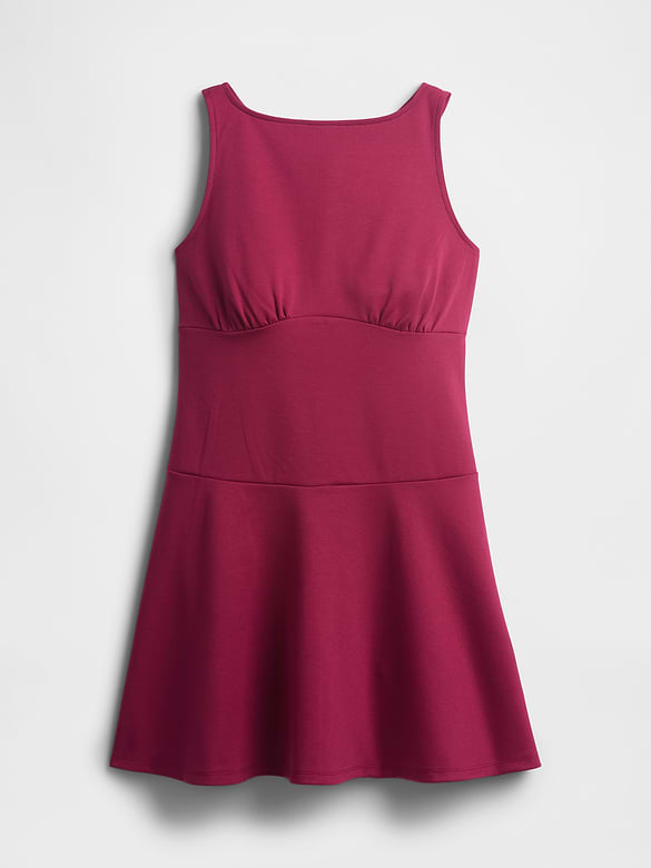 Boatneck Mini Dress