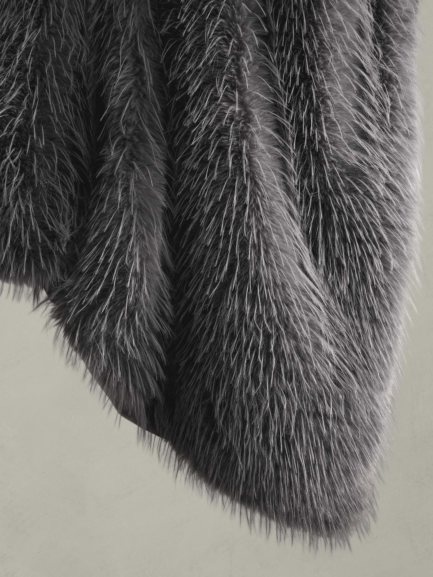 Image number 2 showing, Tipped Faux Fur Throw