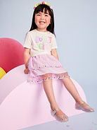 Image number 1 showing, Birthday Graphic T-Shirt for Toddler Girls