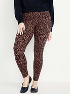 Image number 5 showing, High-Waisted Jersey Fashion Layering Leggings