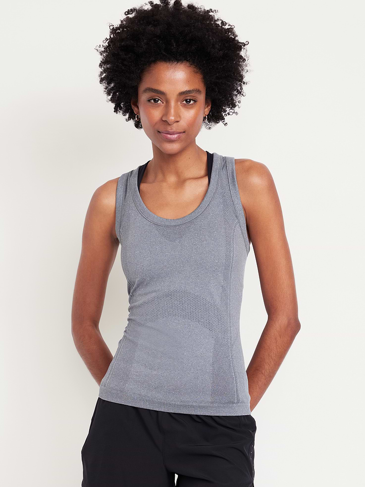 L'image numéro 1 présente Camisole ajustée Fluidité sans coutures