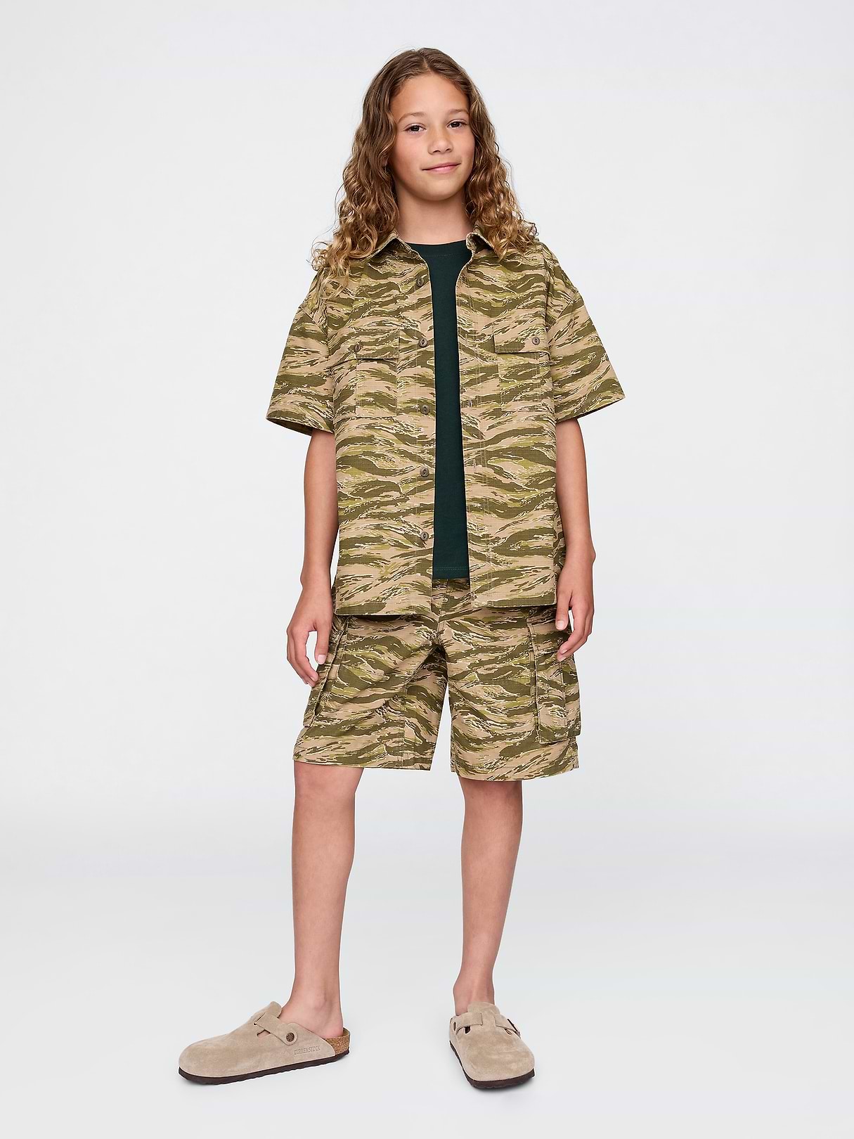 Kids Ripstop Utility Shirt | Gap