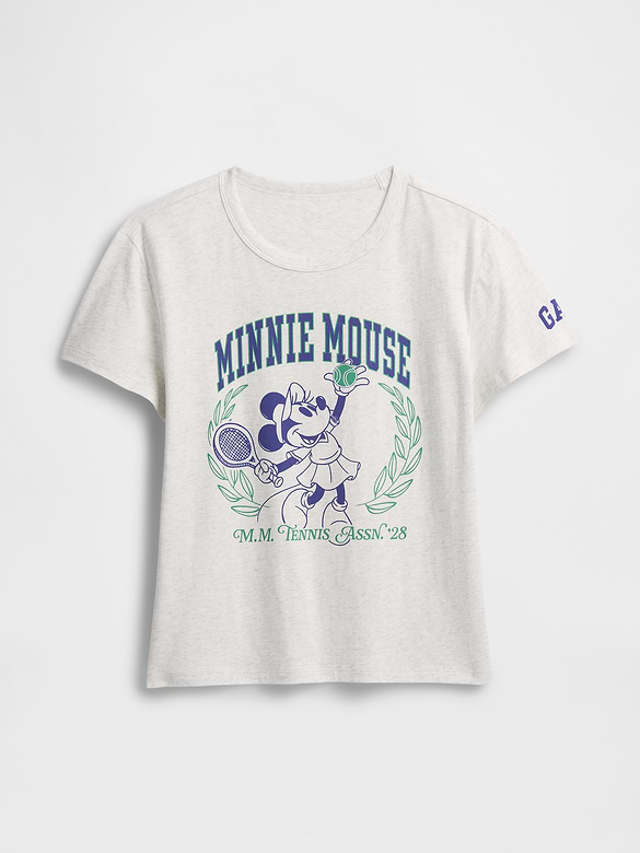 Gap × Disney Minnie Mouse Shrunken Graphic T-Shirt