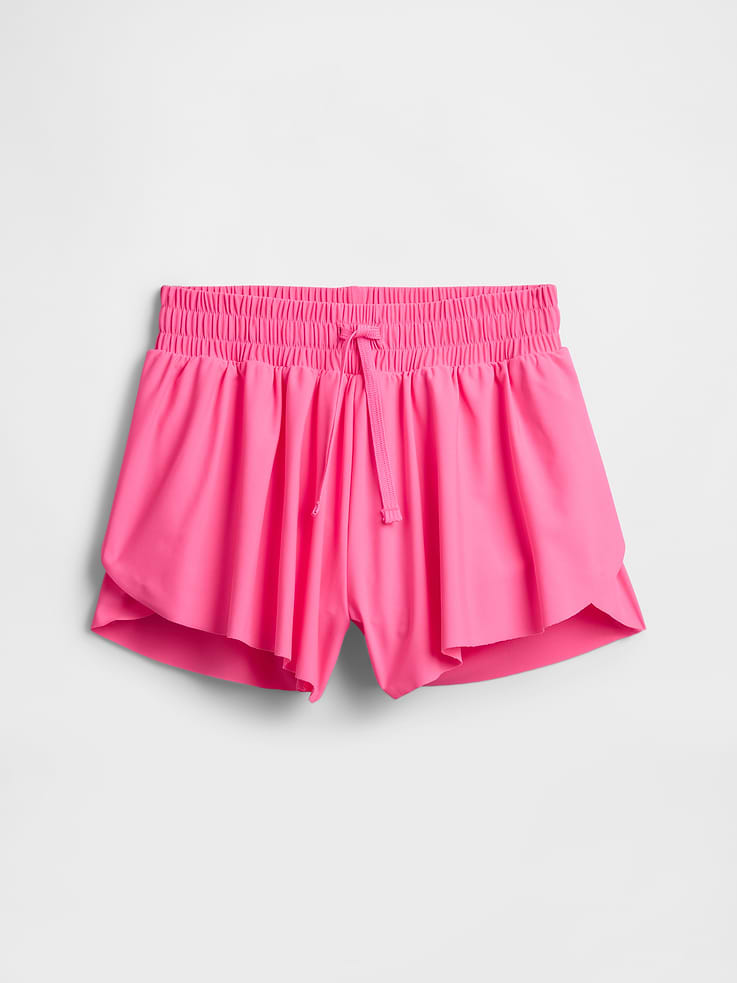 Image number 1 showing, Kids Pull-On Butterfly Shorts