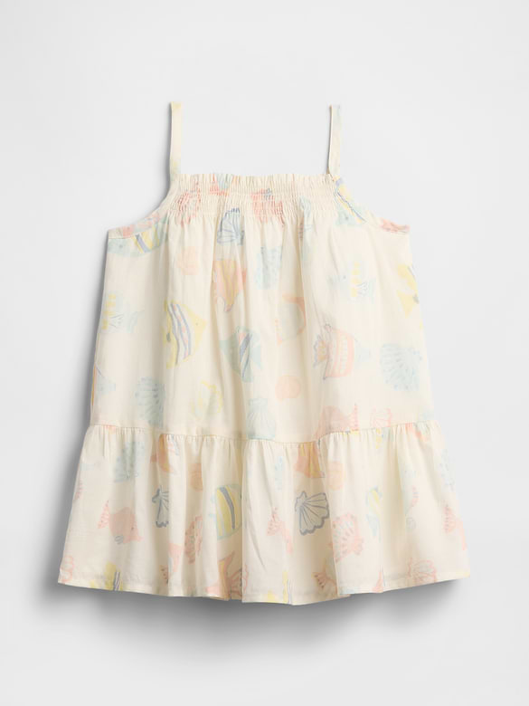 Baby Smocked Squareneck Dress