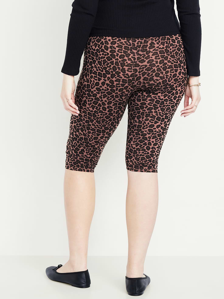 Image number 5 showing, High-Waisted Fashion Layering Capri Legging