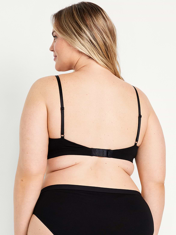 Everyday Cotton Triangle Bralette