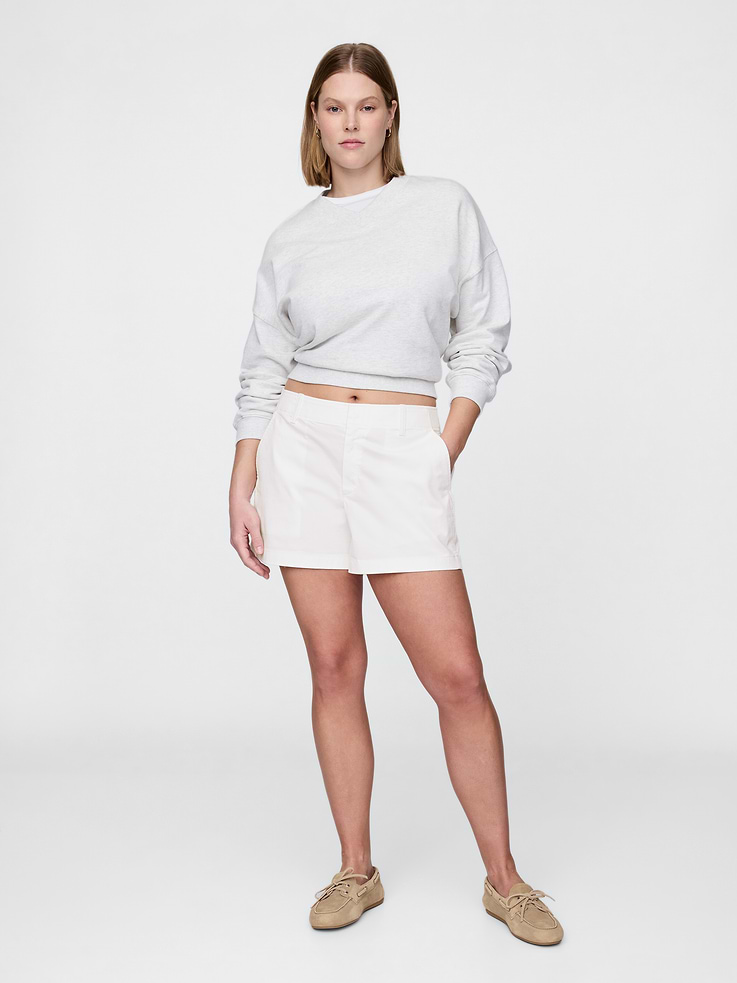 Image 5 of 8, 4" Downtown Khaki Shorts
