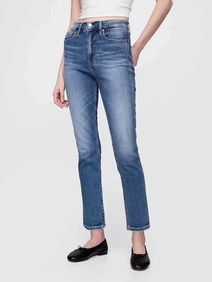 Image number 2 showing, High Rise Vintage Slim Jeans