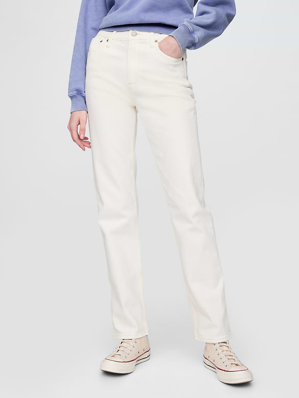 High Rise '90s Slim Straight Jeans
