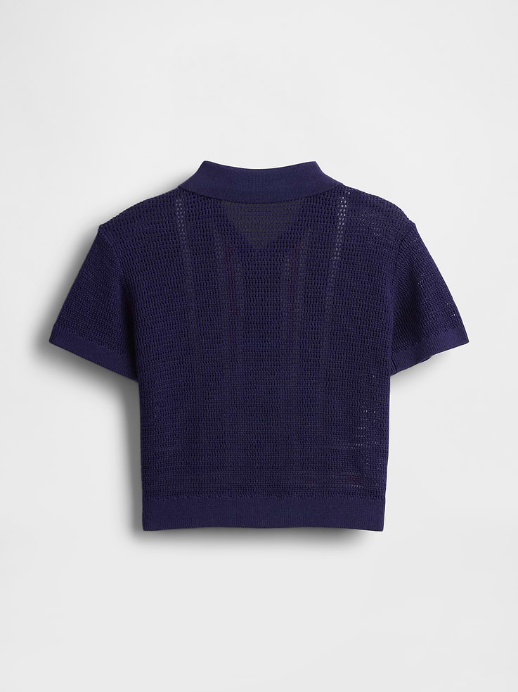 Image 3 of 4, Baby & Toddler Border Stripe Sweater Shirt