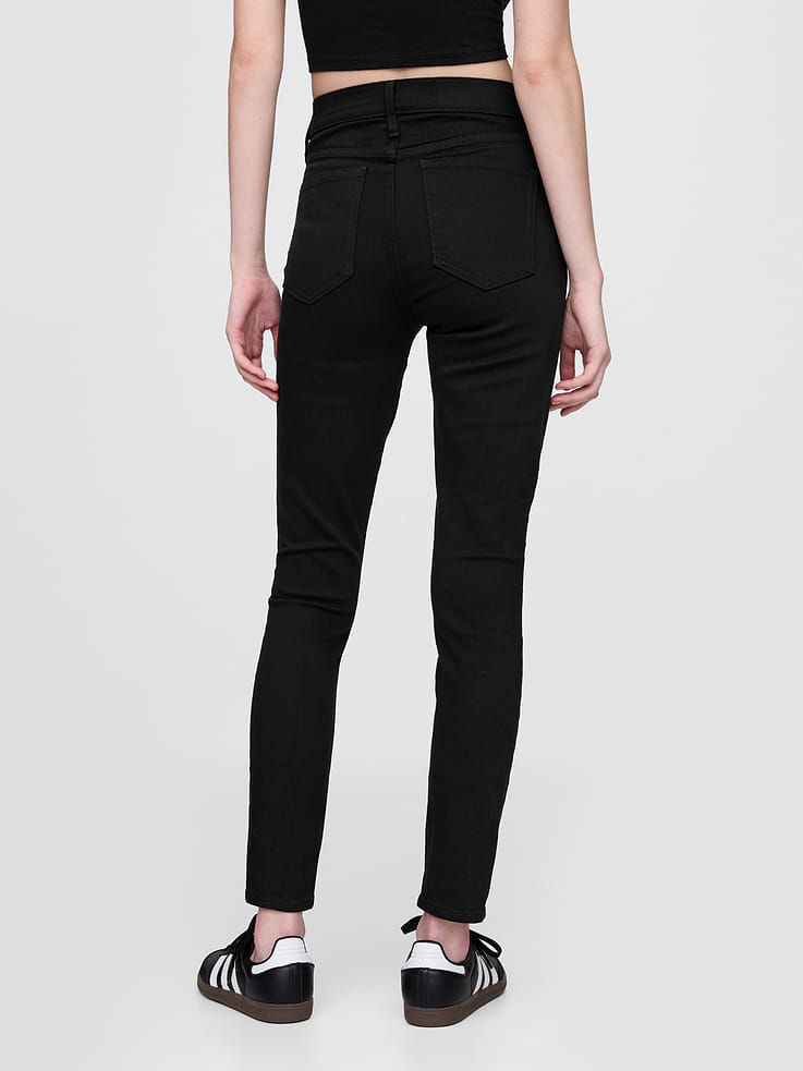 Image number 4 showing, High Rise True Skinny Jeans