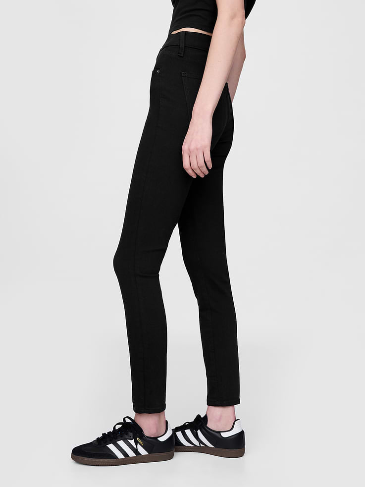 Image number 3 showing, High Rise True Skinny Jeans
