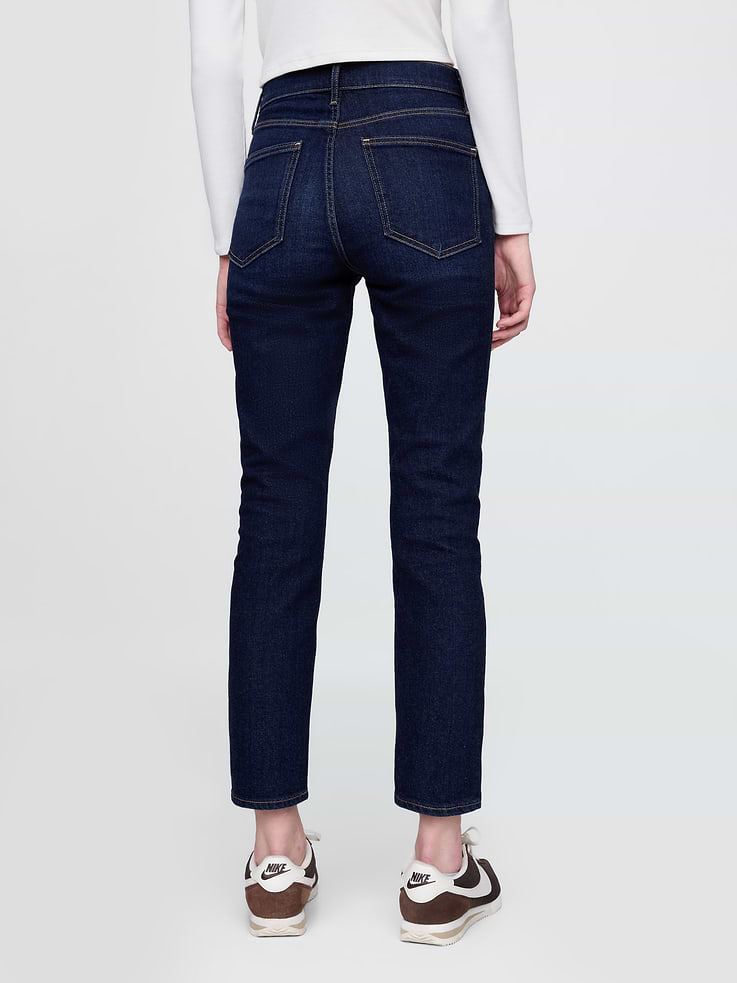 Image number 4 showing, High Rise Vintage Slim Jeans