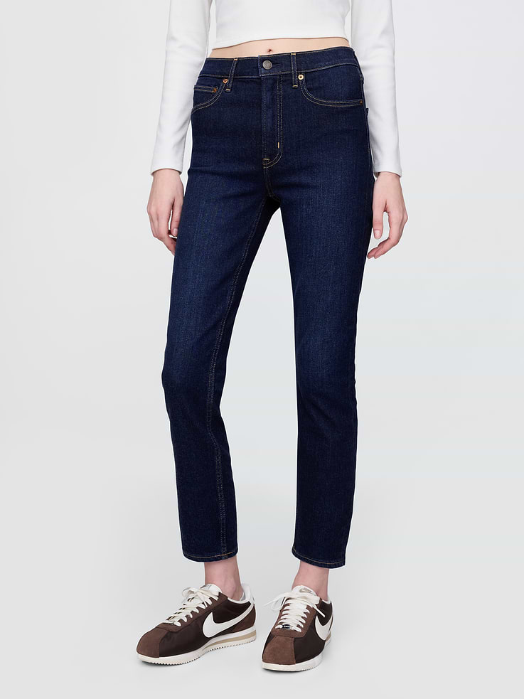 Image number 2 showing, High Rise Vintage Slim Jeans