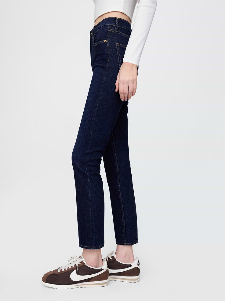 Image number 3 showing, High Rise Vintage Slim Jeans
