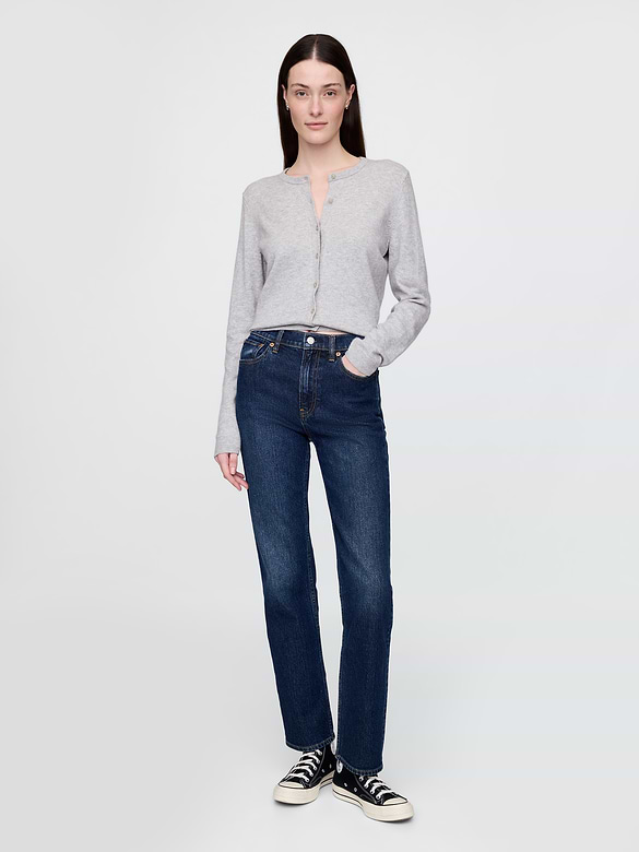 High Rise '90s Slim Straight Jeans