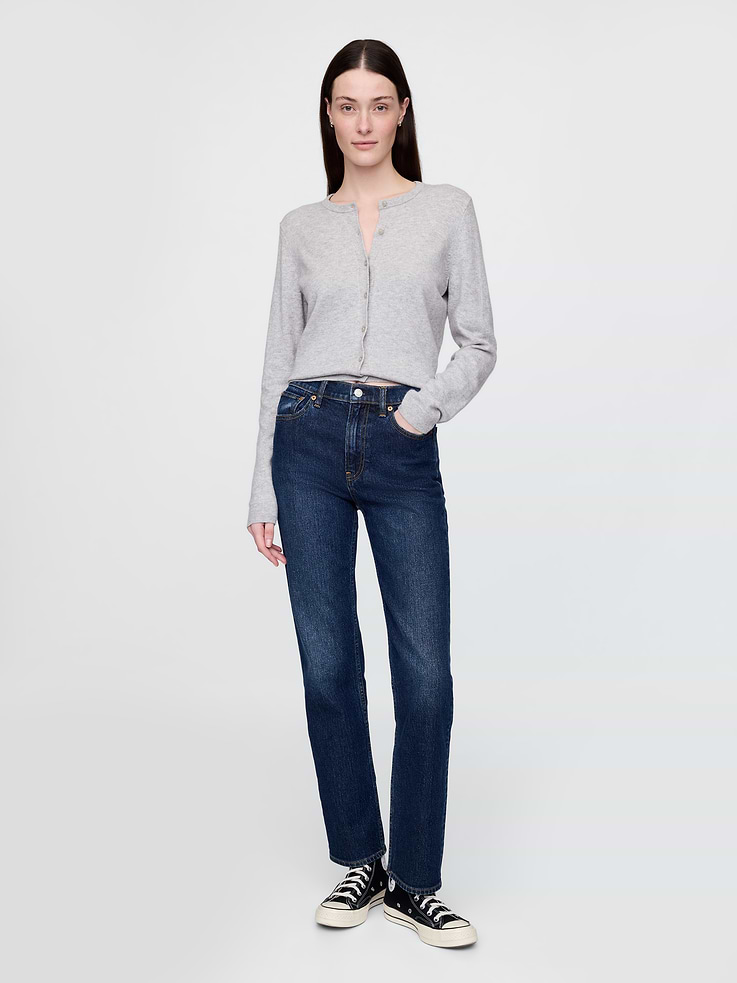 Image number 1 showing, High Rise '90s Slim Straight Jeans