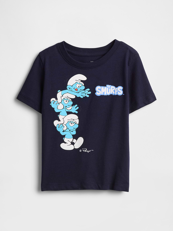 Image number 1 showing, babyGap | The Smurfs Graphic T-Shirt