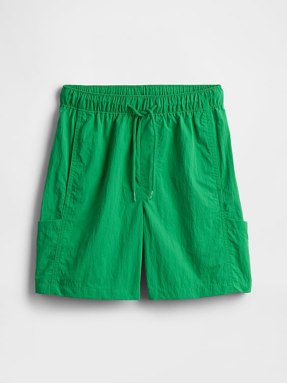 Kids Relaxed Pull-On Hybrid Cargo Shorts