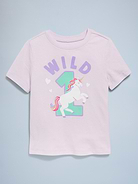 Image number 2 showing, Birthday Graphic T-Shirt for Toddler Girls