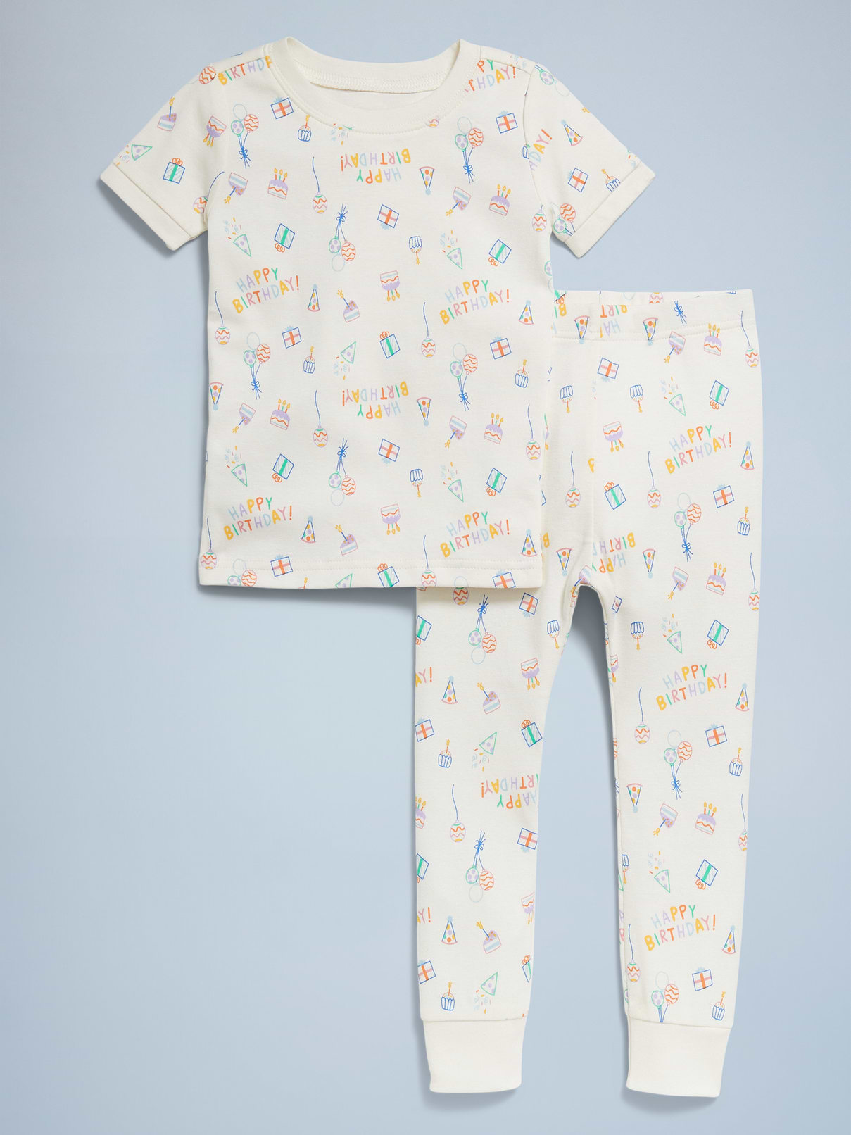 L'image numéro 3 présente Pyjama ajusté à motif unisexe pour tout-petit et bébé