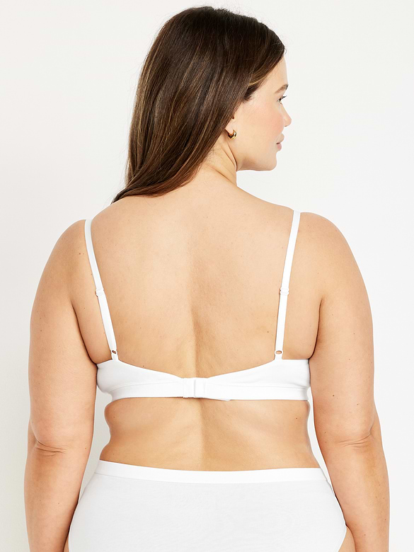 Everyday Cotton Triangle Bralette