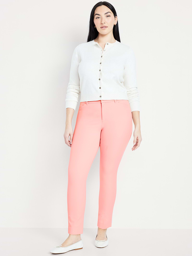 Image number 5 showing, High-Waisted Pixie Skinny Ankle Pants
