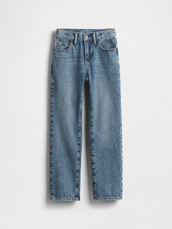 Kids Relaxed Straight Jeans