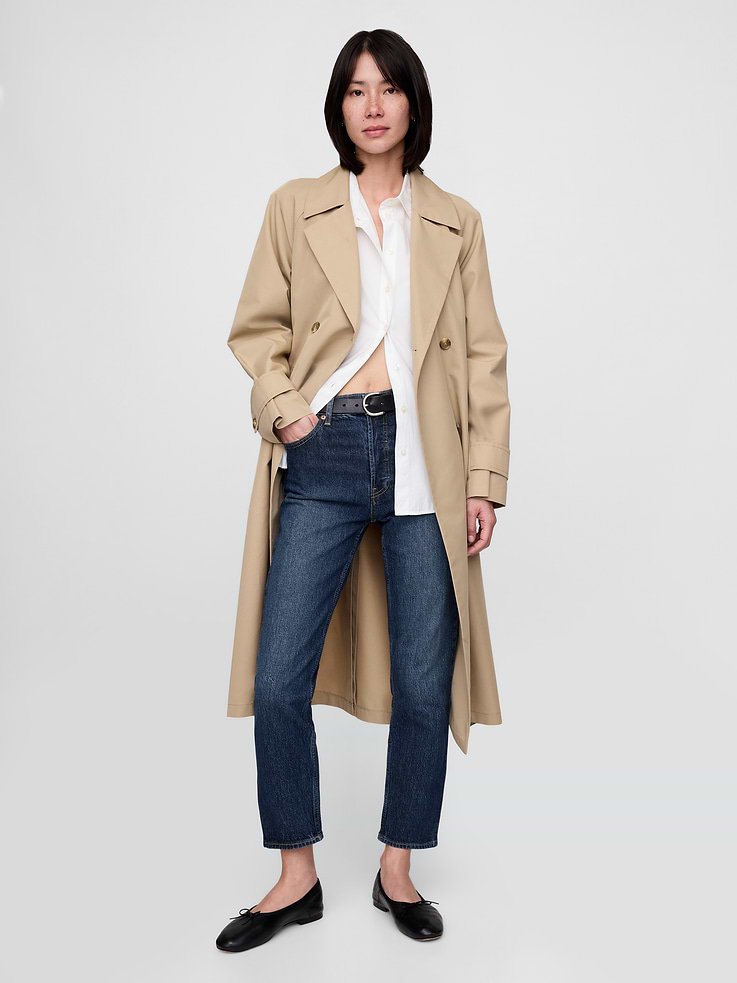 Image number 1 showing, High Rise Cheeky Straight Jeans