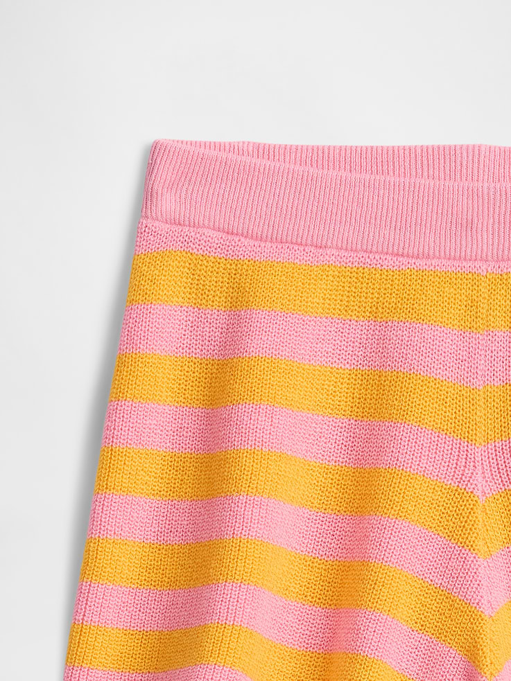 Image 3 of 3, Kids Relaxed Pull-On Stripe Sweater Shorts