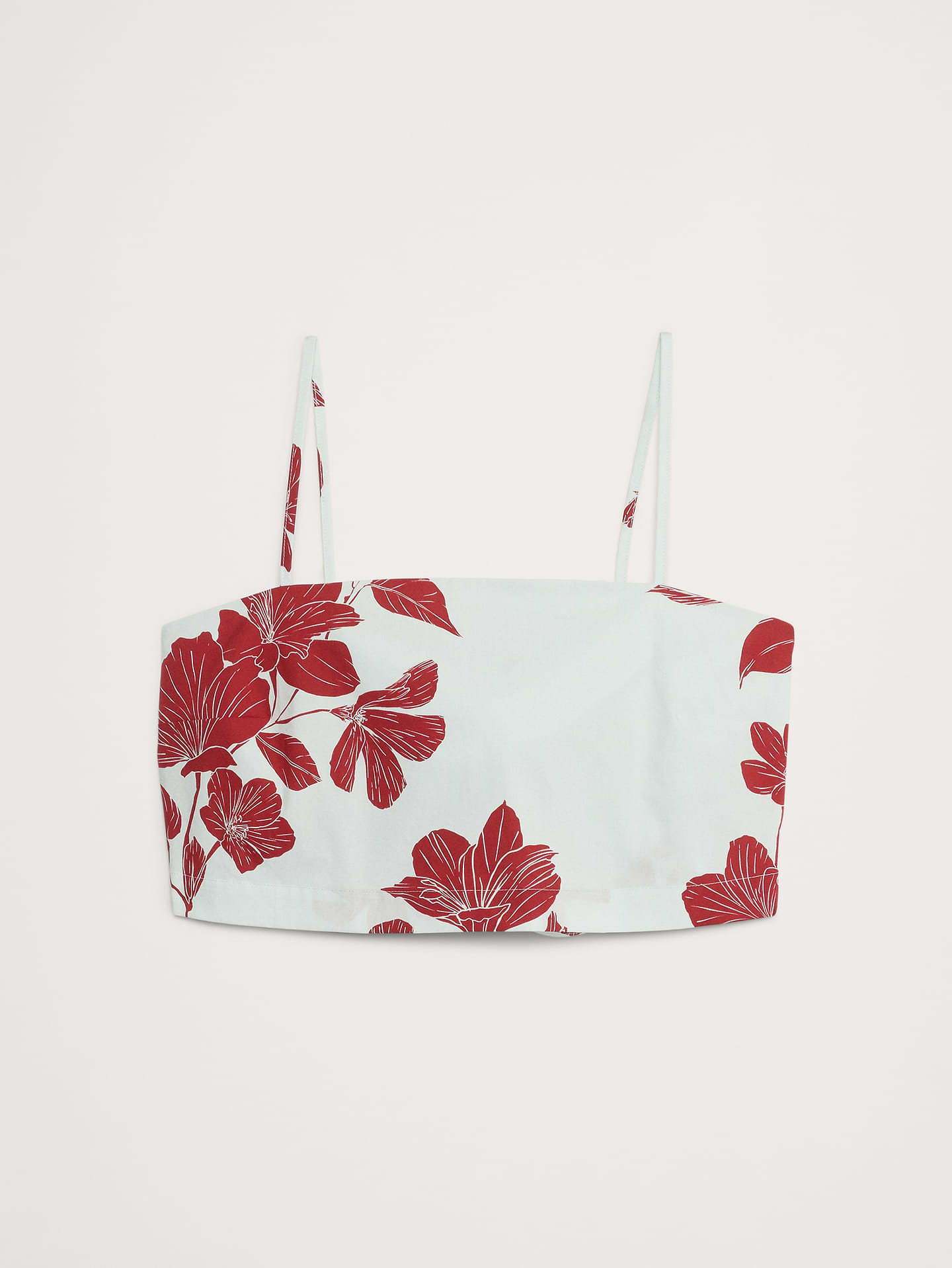 Image number 8 showing, Cotton Poplin Cropped Cami