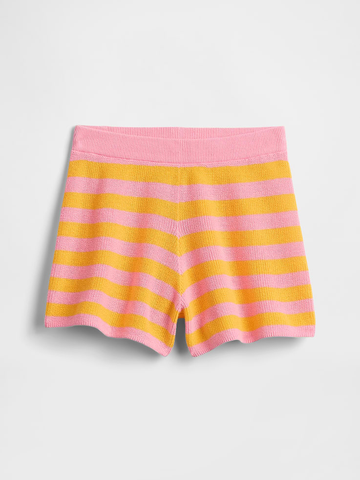 Image 1 of 3, Soft cotton knit., Ribbed, elasticized waist., Allover stripes., Product #767618