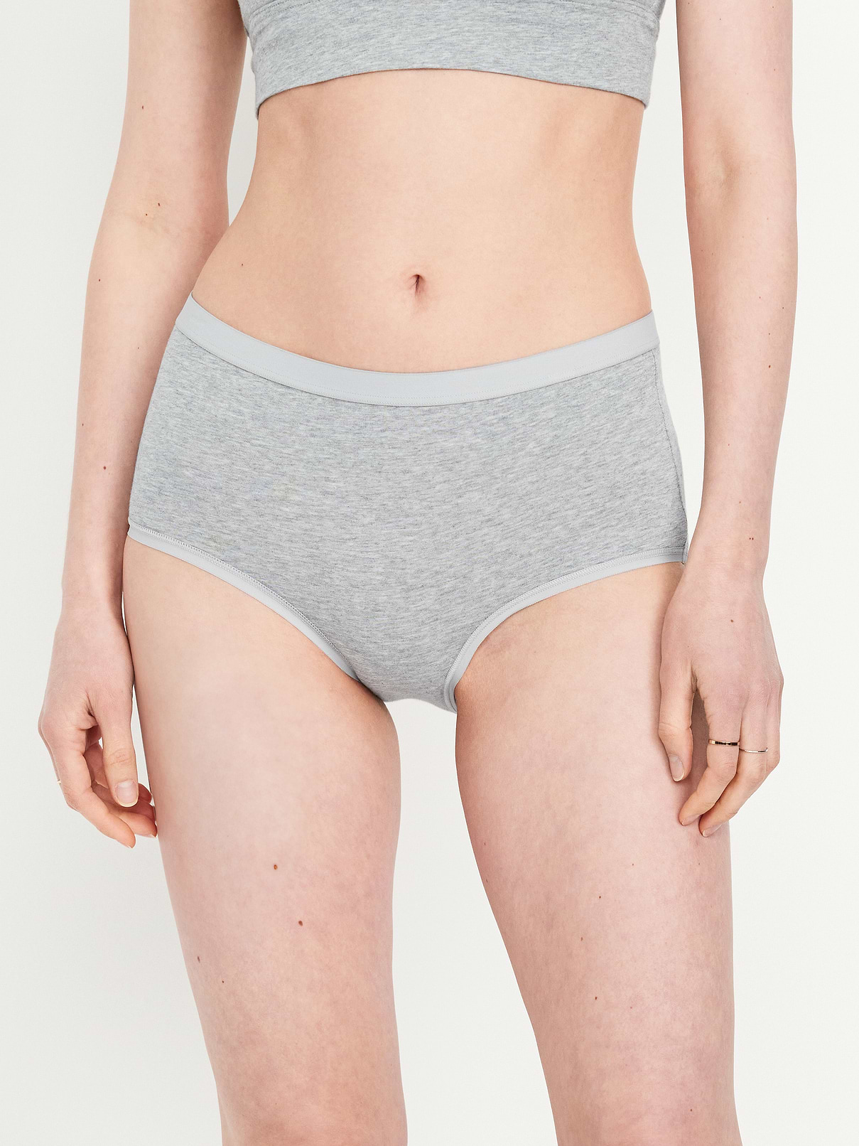 Image number 1 showing, High-Waisted Everyday Brief Cotton Underwear