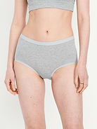 Image number 1 showing, High-Waisted Everyday Brief Cotton Underwear