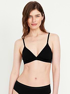 Image number 1 showing, Everyday Cotton Triangle Bralette