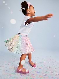 Image number 4 showing, Birthday Tulle Swing Skirt for Toddler Girls
