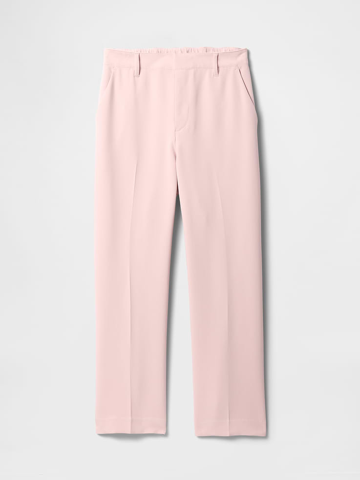 Image 7 of 7, High Rise Easy Straight-Leg Pants