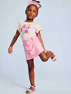 Image number 1 showing, Birthday Graphic T-Shirt for Toddler Girls