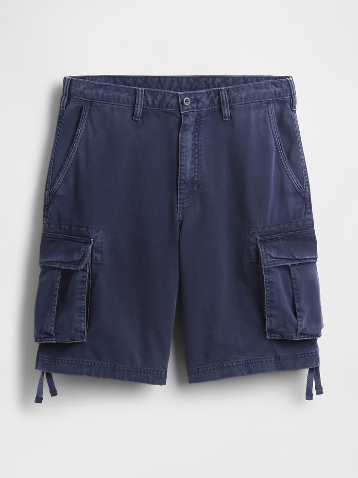 Image number 6 showing, Twill Cargo Baggy Shorts