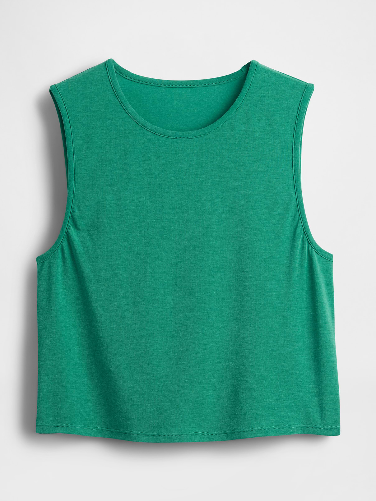 Image number 4 showing, GapFit Breathe Crop Muscle Tank Top