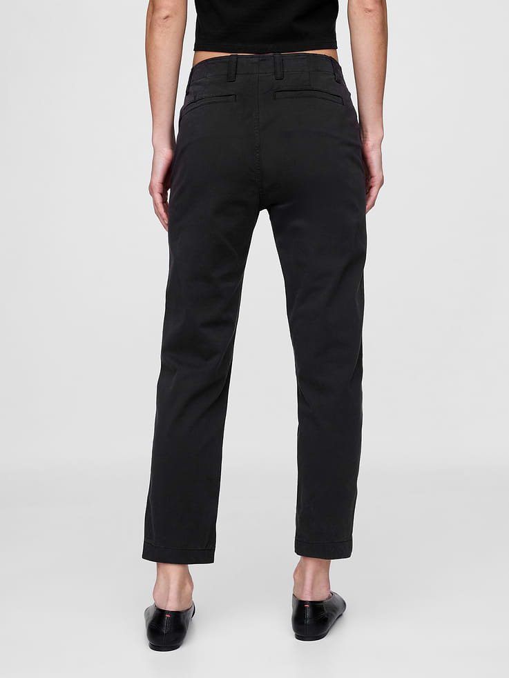 Image 4 of 8, Mid Rise Downtown Khakis