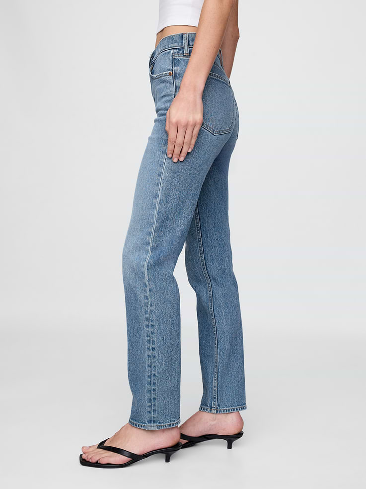 Image number 3 showing, High Rise ’90s Slim Straight Jeans