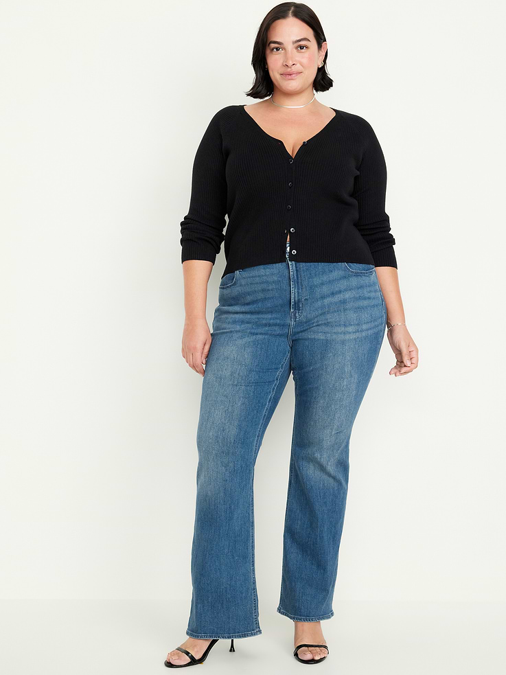 Image number 7 showing, High-Waisted Wow Flare Jeans