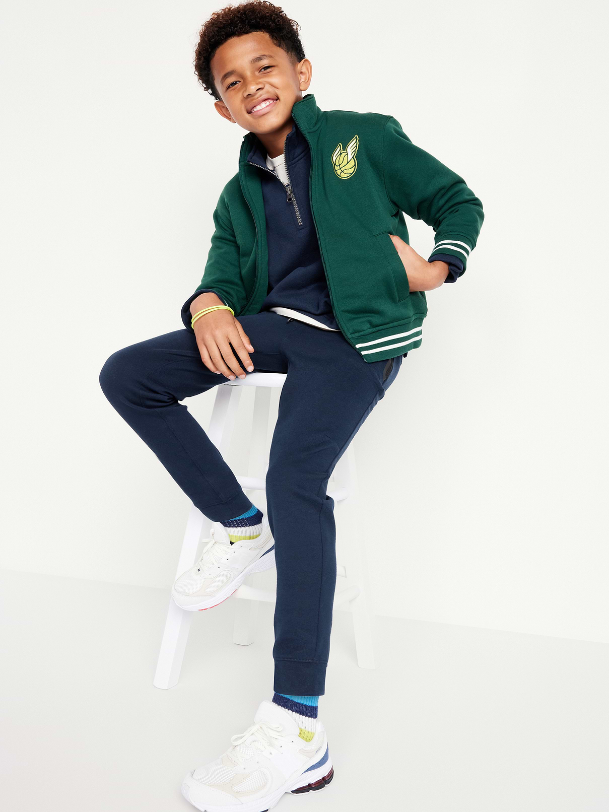 Image number 1 showing, Dynamic Fleece Jogger Sweatpants for Boys